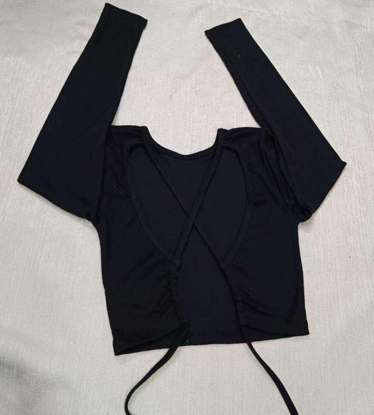 Criss-Cross Open Back Crop Top