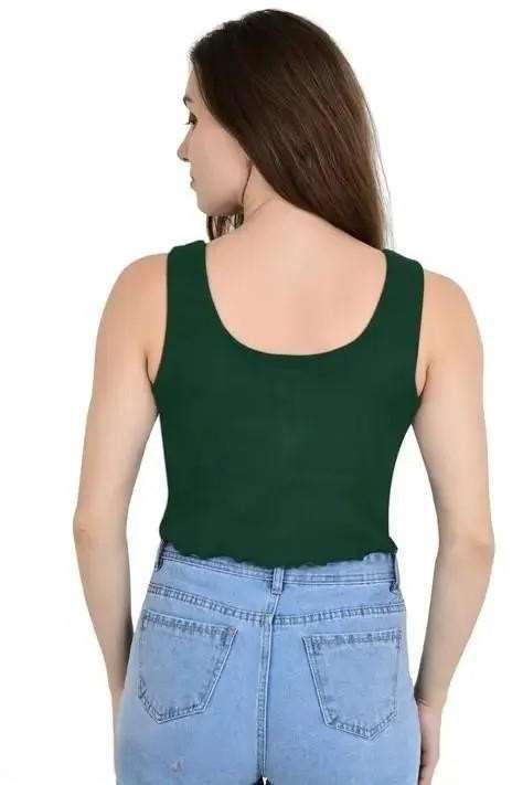 Women’s Ribbed Knit Crop Top
