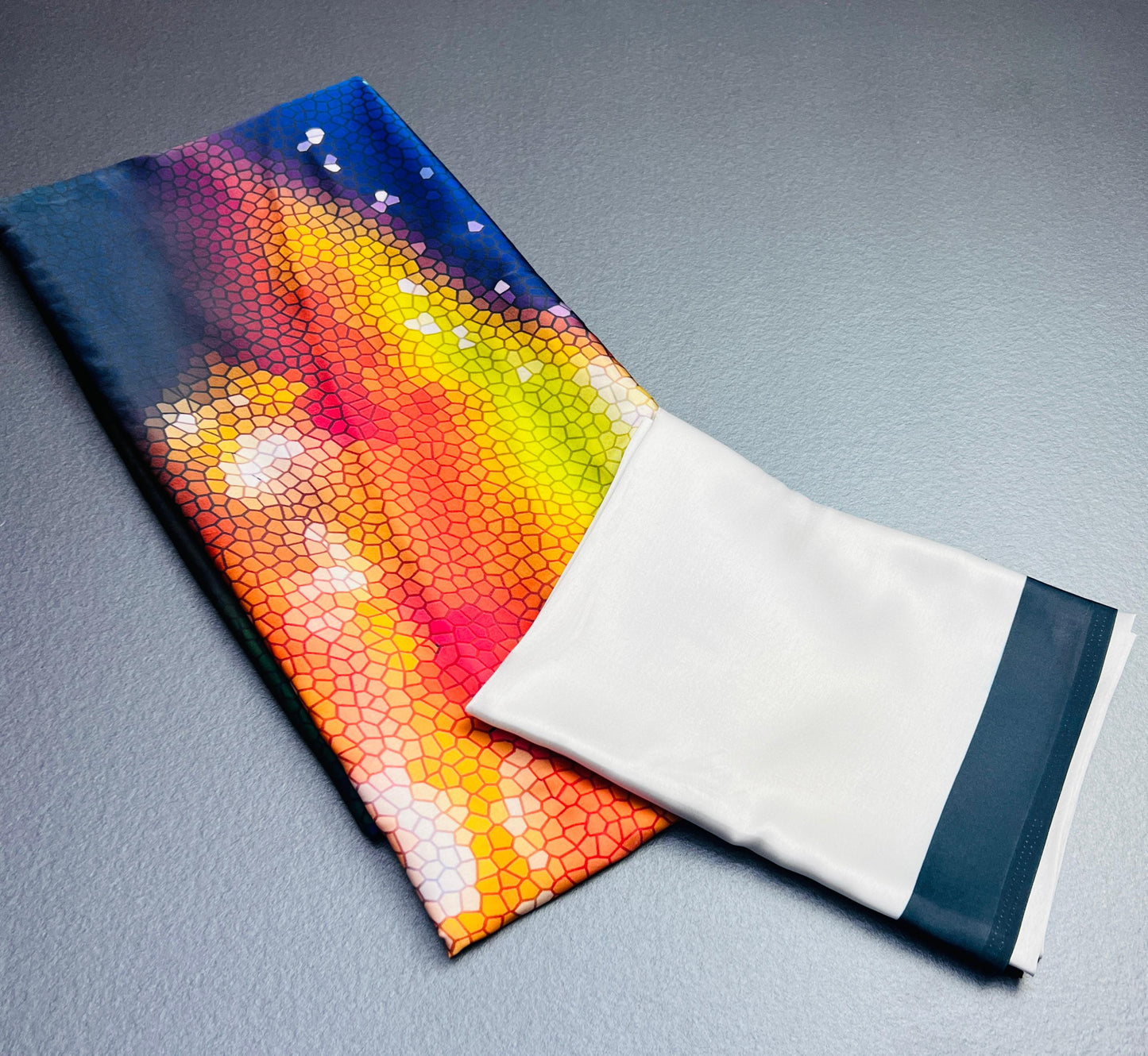 Ombre Sequin Work Digital Print Party Wear Saree Original Japan Satin (Devsena satin)