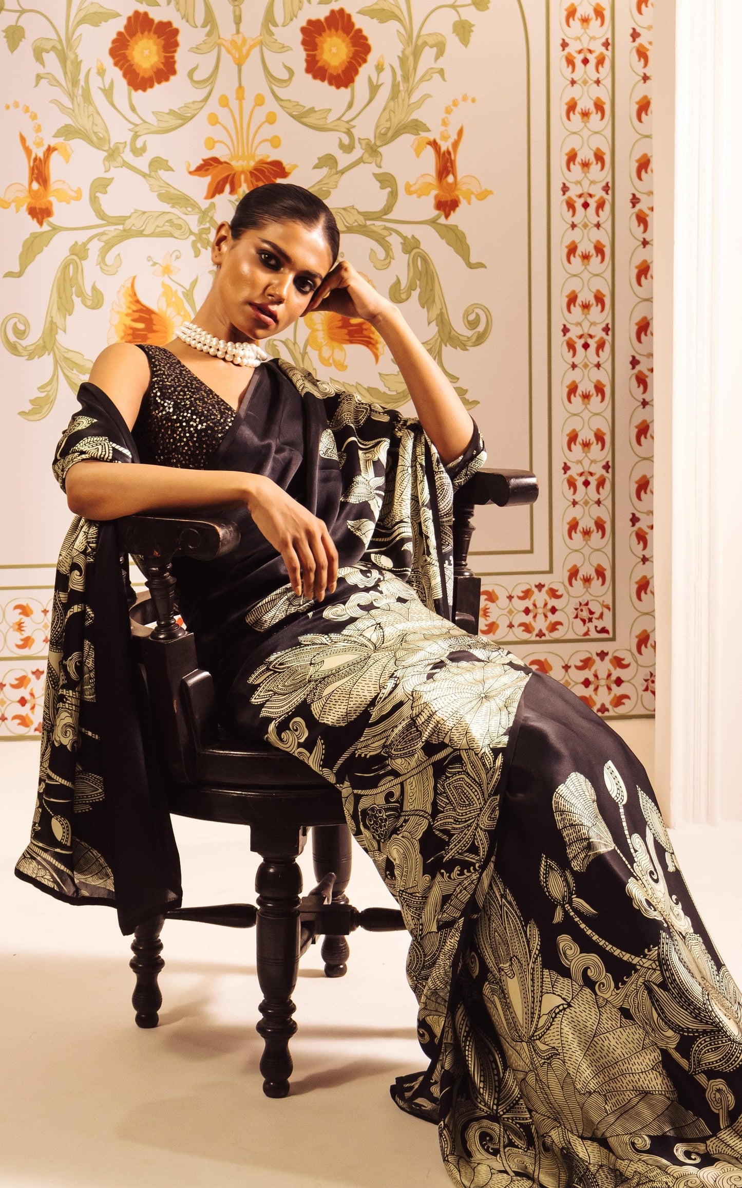 Digital Print Original Japan Satin (Devsena satin)