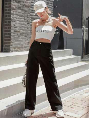 Retro High-Rise 4-Pocket Baggy Jeans