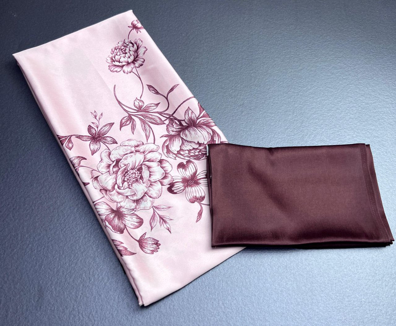 beautiful floral pattern Japan Satin