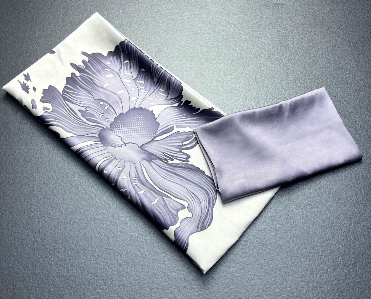 Big Flower Digital Printed Japan Satin saree